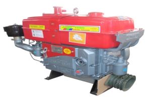 ZS1100D 16 hp 4 cycle stroke small hp single cylinder radiator cooled cooling type horizontal diesel engine