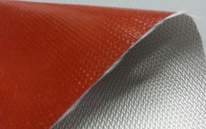 3732A-80LR1 Wet Silicone Coated Fiberglass Fabrics,one Side,red