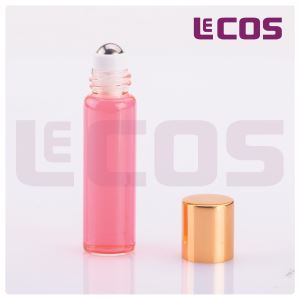 6ml Glass Bottle With Gold Cap