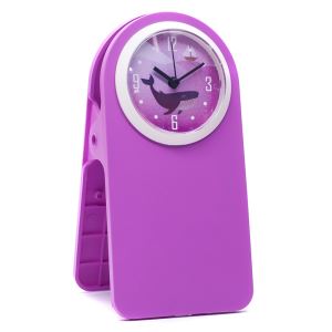 Promotional Clip Table Clock with Logo