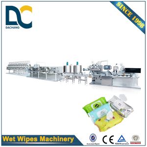 DCW-2700L+KGT-340B Full-auto Baby Wet Wipes Production Line