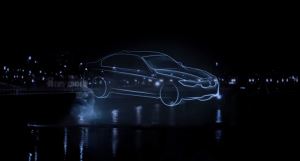 BMW Serie3 Water Movie projection