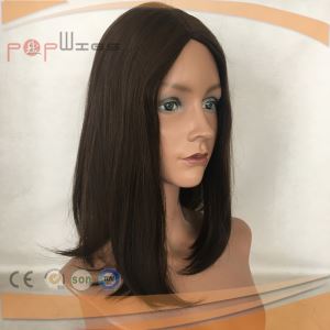 Shoulder Length European Hair Silk Top Wig