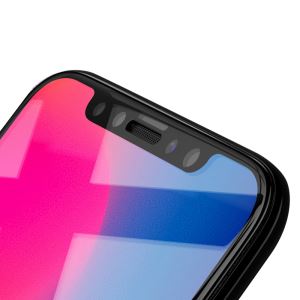 3D Curved Color Mobile Phone Screen Guard For Iphone X