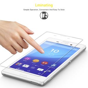 High Clear 2.5D 9H Factory Supply Easy Installation Tempered Glass Screen Protector For Sony Xperia M4 Aqua Dual E2312