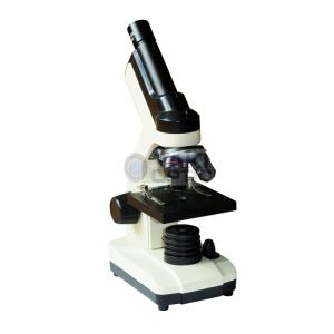 New Design with Built-in 1.3MP Camera Monocular Student Biology Kids Compound Microscope with Up & Bottom LED Light