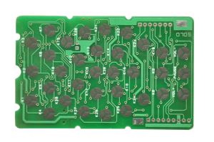 Low volume PCB board with carbon ink 