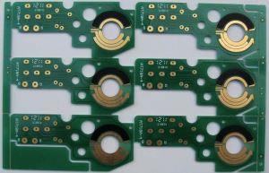 PCB with HASL LF, 50ohm carbon resistance for keypad 