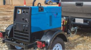 Diesel Welding Generator 35-300A Powered By Kubota Engine With Trailer