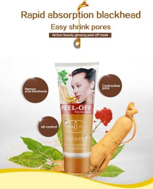Ginseng Pore Cleansing Blackhead Remover Peel-off Face Mask