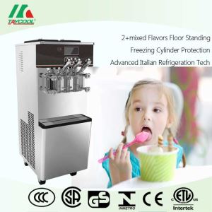 Commercial Ice Cream Frozen Yogurt Machine Manufacturer Twin Twist Flavors
