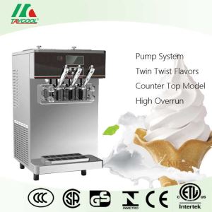 Countertop Soft Serve Ice Cream Machine Price Three Flavors