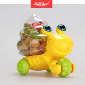 Crab Jar With Assorted Mini Fruit Jelly Sweets