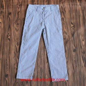 Casual Slim Leg Trousers Striped Outdoor Pants for Girls