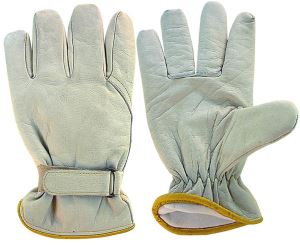 Mens Winter Leather Gloves For Driving Beige Leather Driver Gloves Buffalo Leather Suppliers
