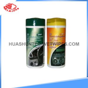 Spotless And Sparkling Car Care Glass Wet Wipe And Tissue