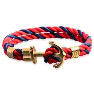Design Anchor Mens Rope Bracelets