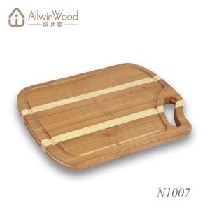 Cherry And Maple Edge Grain Cutting Board In Hardwood Variety