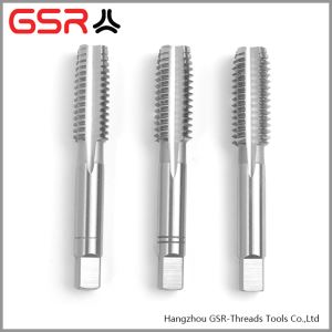 DIN352 Hand Taps Three Pcs Set And HSS Hand Taps Bright Finished With High-Speed-Steel Fully Groud
