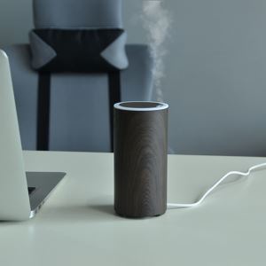 Wood Ultrasonic Aromatherapy Oil Diffusers Cool Mist Quiet Promotional Gifts For Office Home Car