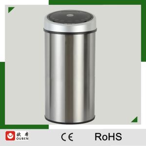 13 Gallon Stainless Steel Automatic Trash Can With Odor Control System Automatic Sensor Touchless Recycling Waste Bin Kitchen Bins