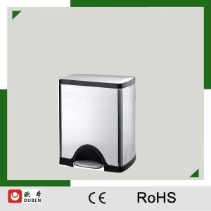 Soft Close Foot Pedal Garbage Can Waste Bin
