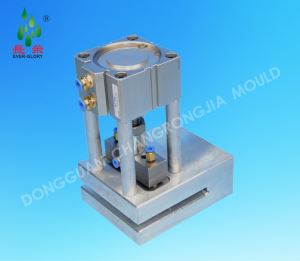 Pneumatic Three Round Holes Punch For Packaging Bag