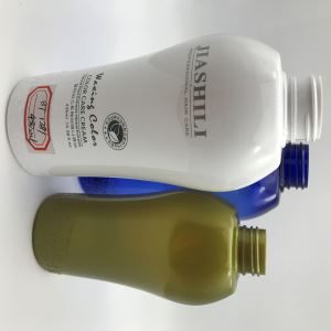 Pretty Vase Shaped PET Bottle For Shampoo Care Packaging