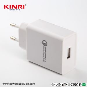 European Type QC3.0 USB Charger Adapter