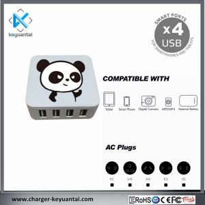 OEM ODM 25W 4 Port USB Wall Chargers ,multi Port USB Travel Chargers For Smart Phone(KYT-813)