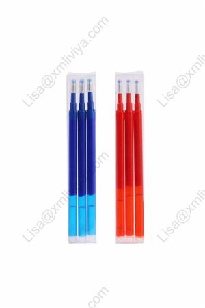 Frixion Erasable Gel Refill, 3Colors, Black/Blue/Red,3 Pcs/Set