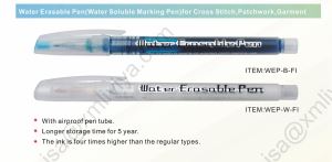 New Products Free Ink Water Erasable Marker Pen for Patchwork,Cross Stich