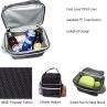 Insulated Double Decker Lunch Bag, Leak Proof