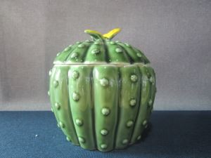 Cookie Jar Candy Jar Canister Cactus Home Decoration Ceramic