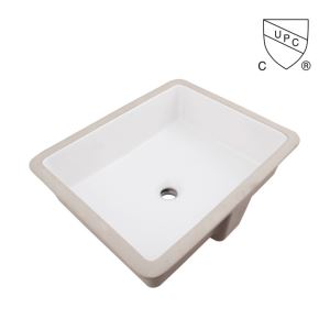 17 Inch Best White Porcelain Undermount Sink, SS-U1713