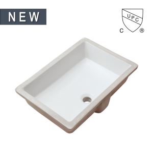 Rectangular Undermount Ceramic Vessel Sink For Sale, SS-N1811