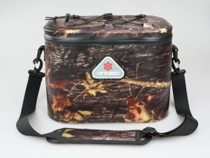 Double Coating 840D TPU 10L Camo Soft Side Leaf Proof Ice Chests Coolers For Outdoor Fishing