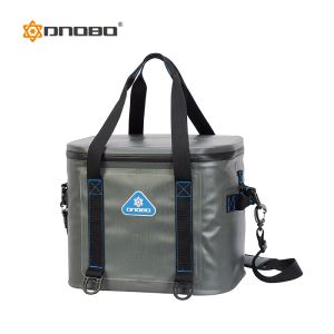 Dnobo Waterproof Soft Cooling Bag With 20can/30can Pack Thermal Cooler Bags For Food,fruit,breast Milk Etc
