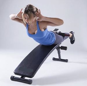 Sit Up Decline Bench With Magnetic Cell Phone Holder