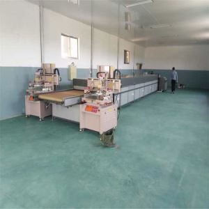 TM-Z7 Automatic Running Table Screen Printing Machine For Cloth Glass Textile