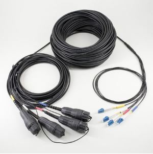 FullAxs-LC/UPC 8core  Fiber to the Antenna Cable Assemblies outdoor use Water proof dust proof and corrosion resistant