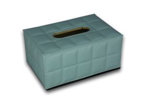High Grade Leather Tissue Box Storage Box