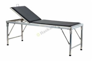 Stainless Steel Examination Tables with Back Rest Lifting