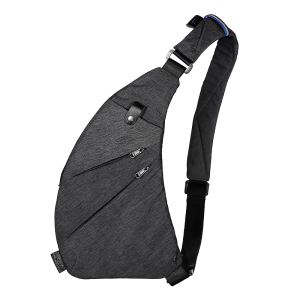 Sling Bag Shoulder Chest Cross Body Backpack Lightweight Anti Theft Crossbody Pack Daypack Bag