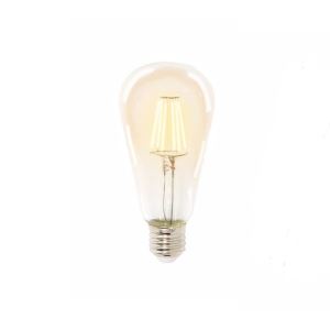 LED Edison Filament Bulb ST64 E27 6W Warm White
