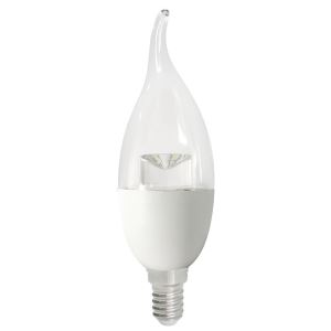 LED SMD Bulb Clear Cover C37T E14 3W