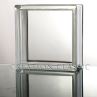 190*190*80mm Clear Glass Block For Wall Decoration With Certification