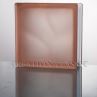 190*190*80mm Misty Colored Glass Block Used For Decoration With Certification