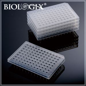 CE Approved Half-Skirted Medical Grade PP 96-Well PCR Plates