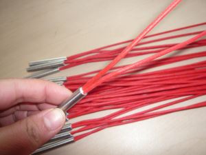 Fast Heat Cartridge Heater Elements For Extruder